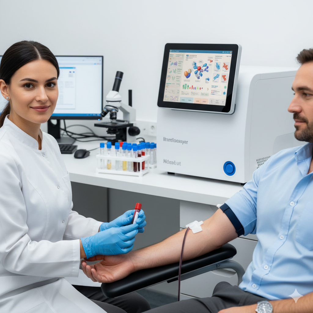 المناعة والالتهابات المنزلية - OnTimeScan تحاليل مناعية